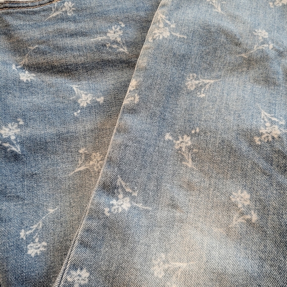 Gap Floral Stamped Jeans size 12/31 - Picture 2 of 8